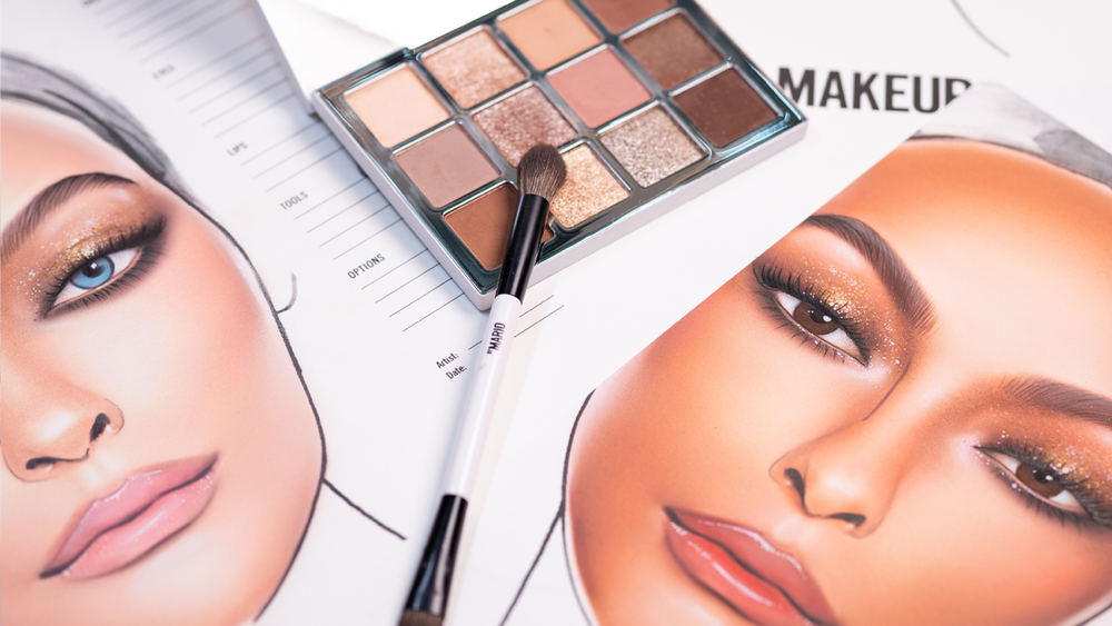 Innovation in makeup education with Liza Kondrevich using face charts