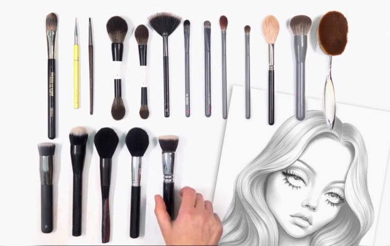 tools and a face chart