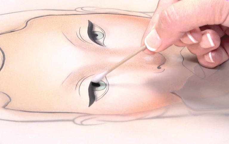 facechart closeup