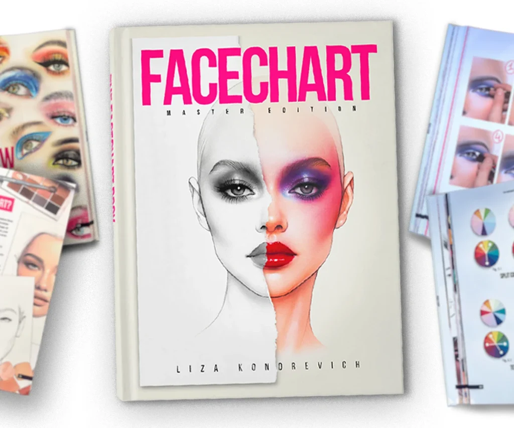 the face chart book by liza kondrevich